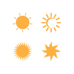 sun ilustration design