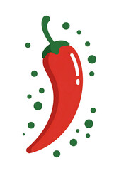 Red Chili Pepper Illustration