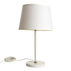 Obraz premium Desk lamp minimal isolated on clean white background for home and office lighting