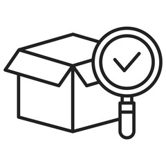 Quality Control Outline Icon