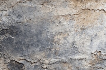 Textured stone wall, muted tones of gray and beige, with visible crevices and irregularities
