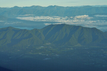 山の景色