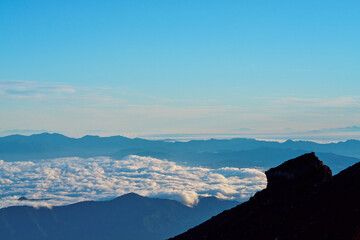 山の景色