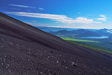 山の景色