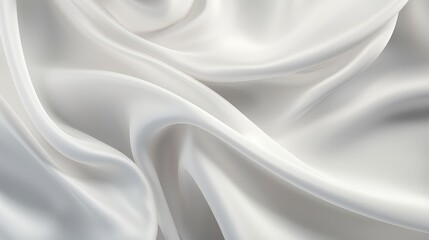 Fototapeta premium White Silk Background