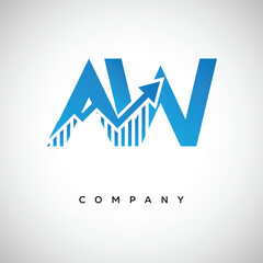 AV Financial Logo – Modern Growth Arrow Branding Symbol for Trading, Investment, Crypto and Business Identity