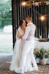 the first wedding dance of the bride and groom