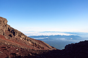 山の景色