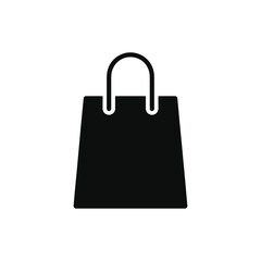 A black bag with a handle