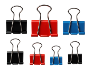 Binder clips for holding sheets