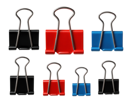 Binder clips for holding sheets