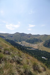 Obraz premium Landschaft bei Mont-Dore im Zentralmassiv