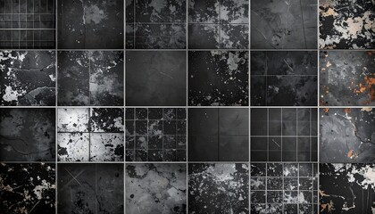Distressed texture pattern collection