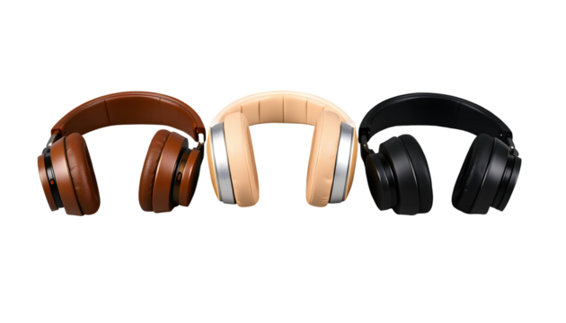 Over-Ear Headphones in Various Colors