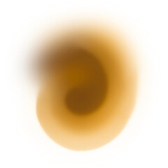 Brown Gold Gradient Shape with Blur and Light Leak Effect
