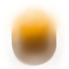 Brown Gold Gradient Shape with Blur and Light Leak Effect
