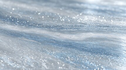 Obraz premium Silvery fabric with chrome texture captures the essence of a sci-fi design in a futuristic interior