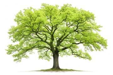 Obraz premium tree isolated on white background
