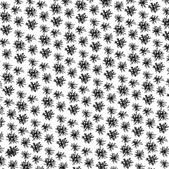 clumps, small, dry, plants, sea ​​urchins, branches, texture