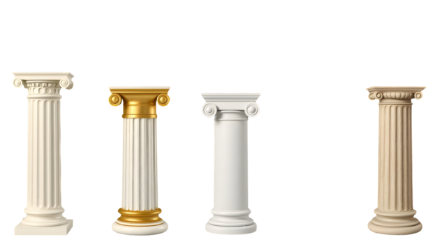 Classical Columns Doric Ionic and Corinthian Architectural Elements