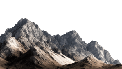 A scenic photograph capturing a breathtaking view of mountain landscapes under a clear sky