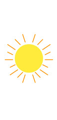 sun vector illustration
