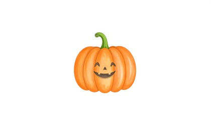 Happy Pumpkin Illustration