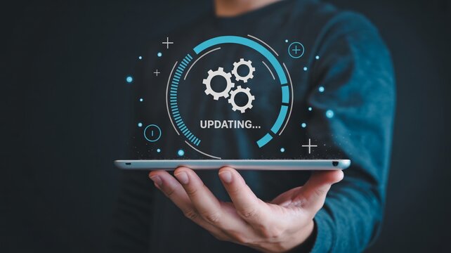 Stay current with easy software upgrades on your tablet now