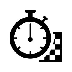 Stopwatch Finish Line