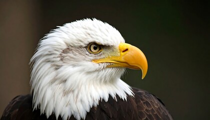 Fototapeta premium Close-up of an eagle's head (2)