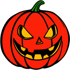 halloween pumpkin face