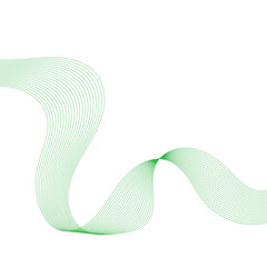 Abstract Wave Gradient Line