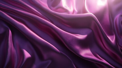 Obraz premium Purple and pink silk satin fabric background with smooth shiny texture