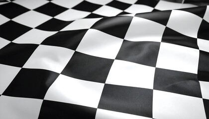Checkered Flag Draped/Fabric Texture