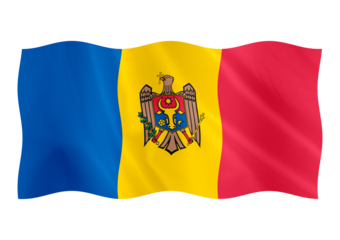 Digital composite. Moldova flag. ..27th August is Moldovan Independence Day. ..PNG file..symbol, country, nation, national,Ziua Independenței