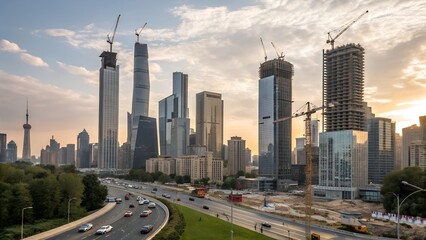 Fototapeta premium building city