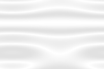 Abstract smooth elegant white silk fabric texture with soft flowing satin waves background.