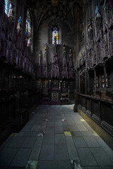 Fototapeta premium An interior of Thistle Chapel in the St Giles Cathedral. Edinburgh. Scotland