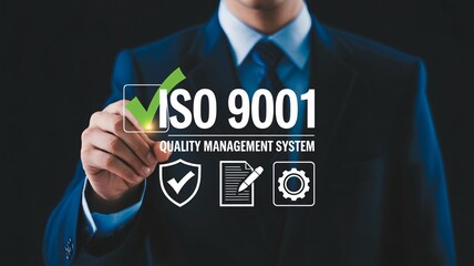 Achieve ISO 9001 certification with quality management system