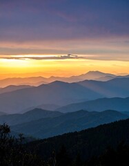 Mountain Sunrise/Sunset Panorama