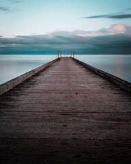 Fototapeta premium pier on the sea