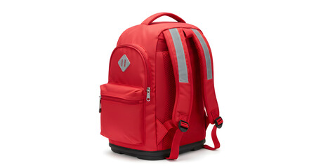 Fototapeta premium Backpack for students isolated cutout