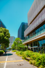 Obraz premium The view of Yokohama City in Kanagawa 2025