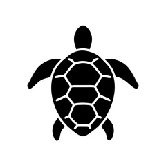 Obraz premium Sea turtle icon. Vector illustration isolated o white background