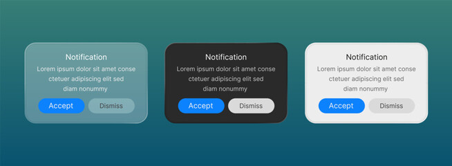 Notification design for social media and promotion post