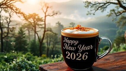 Start New Year 2026 Refreshed: Delicious Coffee Amidst Majestic Mountain Views To Embrace the Future