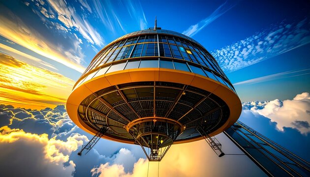 Innovative architecture embraces the aerial concept.  