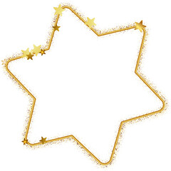 6-point Gold Star
