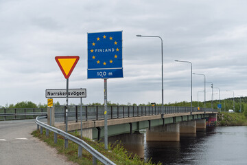 Border between Finland and sweden