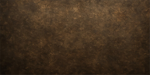 Obraz premium Dark brown vintage paper texture with a retro grunge pattern